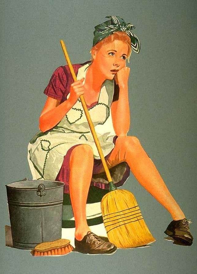 vintage cleaning image