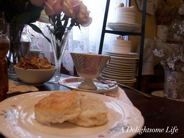 adelightsomelife.com biscuit and tea breakfast