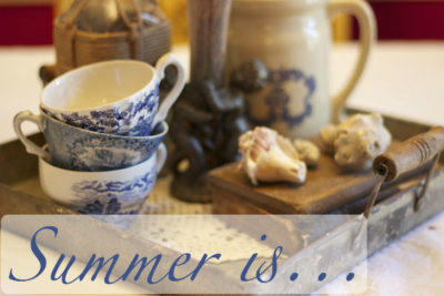 Summer is beautiful, fresh, bluer and so much more!