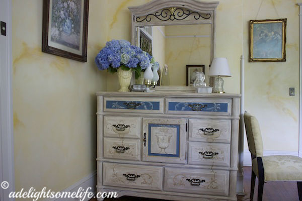French Painted Dresser 2