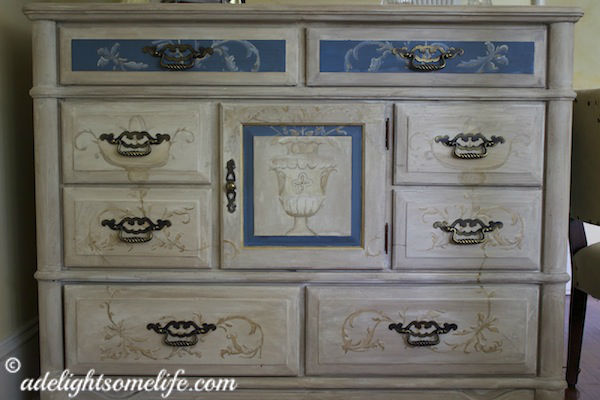 French Painted Dresser 6