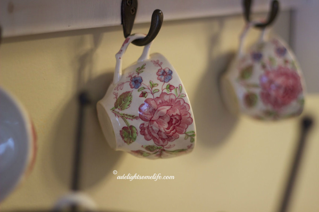 A Delightsome Life chintz teacups