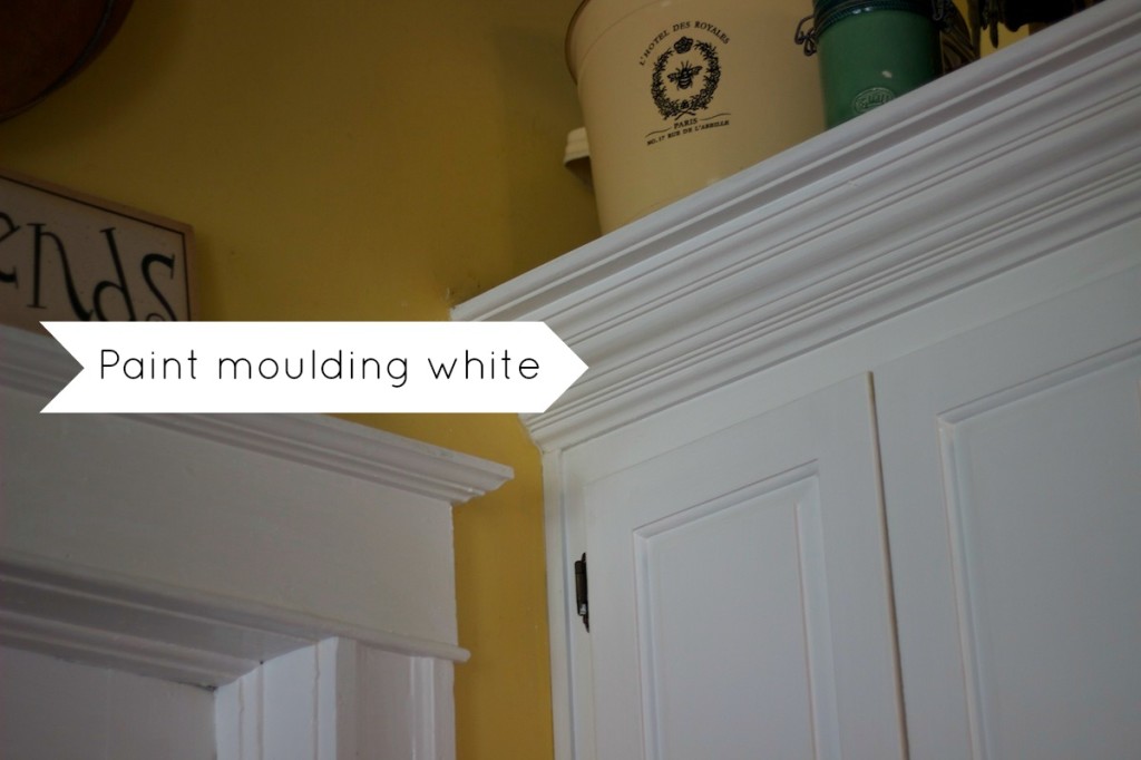 white cabinets and moulding a delightsome life