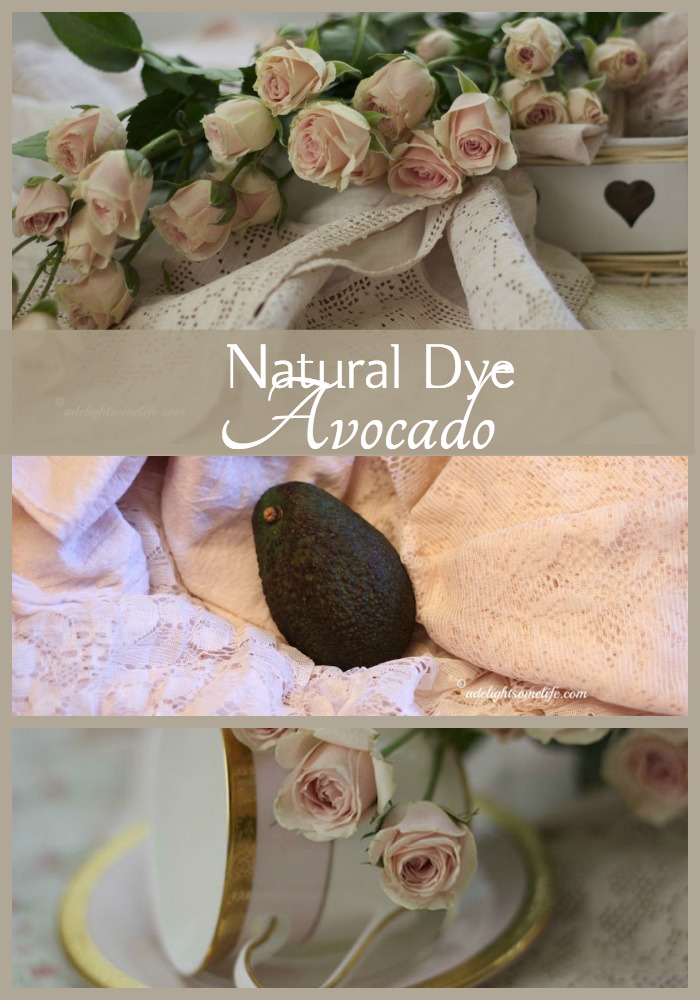 I am fascinated with natural dyes - LOVE the soft pink that avocados brings to fabrics - check it out!
