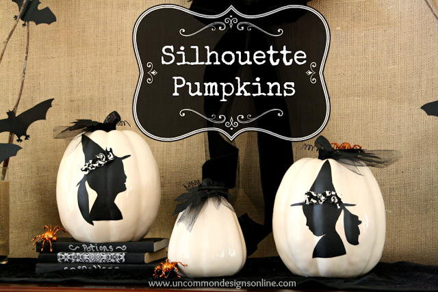 silhouette pumpkins uncommon designs