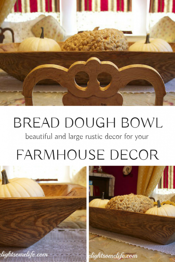 rustic bread dough bowl