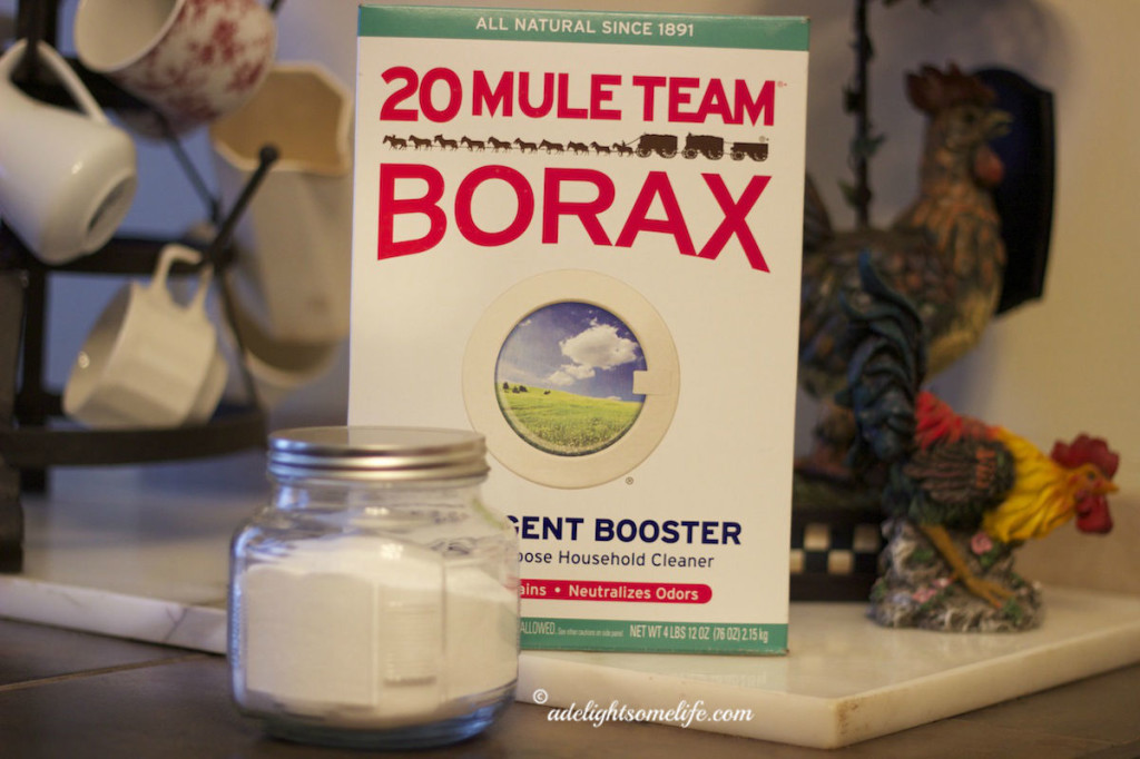 natural cleansers borax