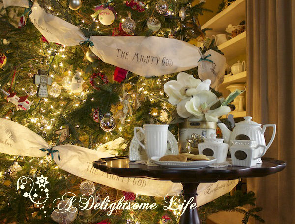 Christmas Tea Christmas Tree