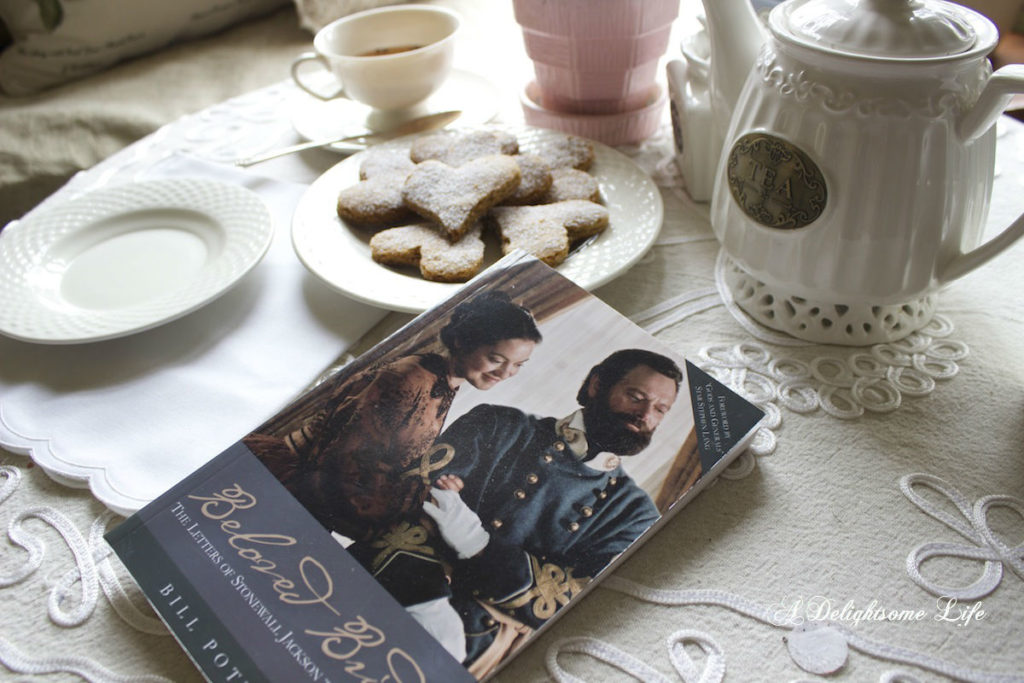 Romance, cookies and a good book. Teatime reflections on Valentines.