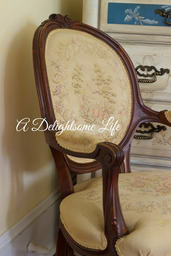 A DELIGHTSOME LIFE FRENCH CHAIR16