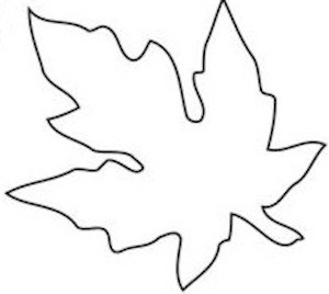 maple leaf template
