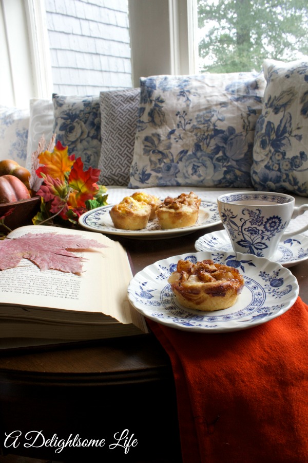 Autumn Breakfast Tea muffins A Delightsome Life