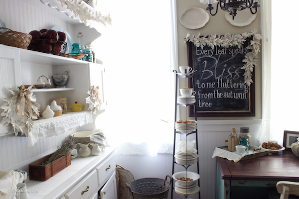Fall Home Decor-kitchen A Delightsome Life copy