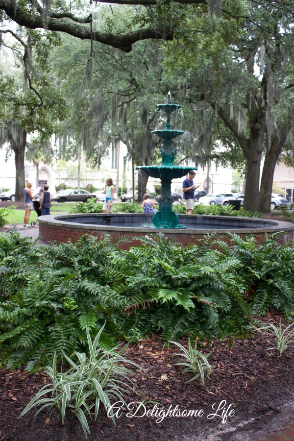 fountains in Savannah A Delightsome Life