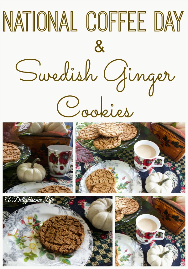 swedish ginger cookie coffee