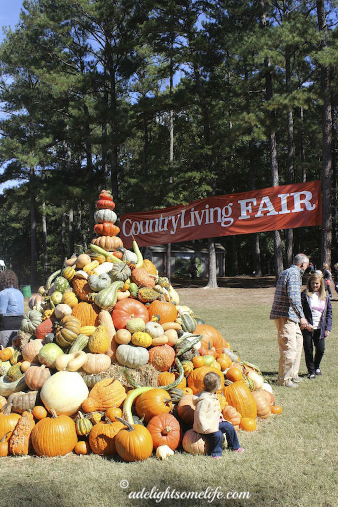 Country Living Fair Pumpkin Stack  meeting place A Delightsome Life
