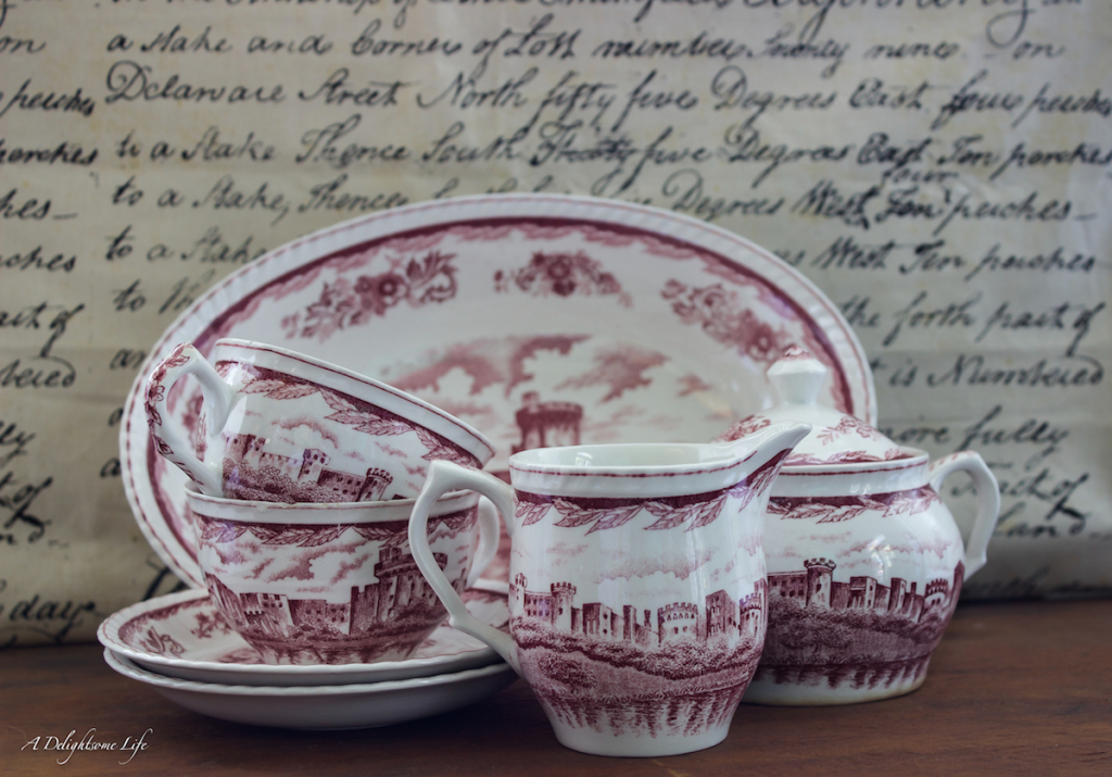 Red Transferware Collection-1