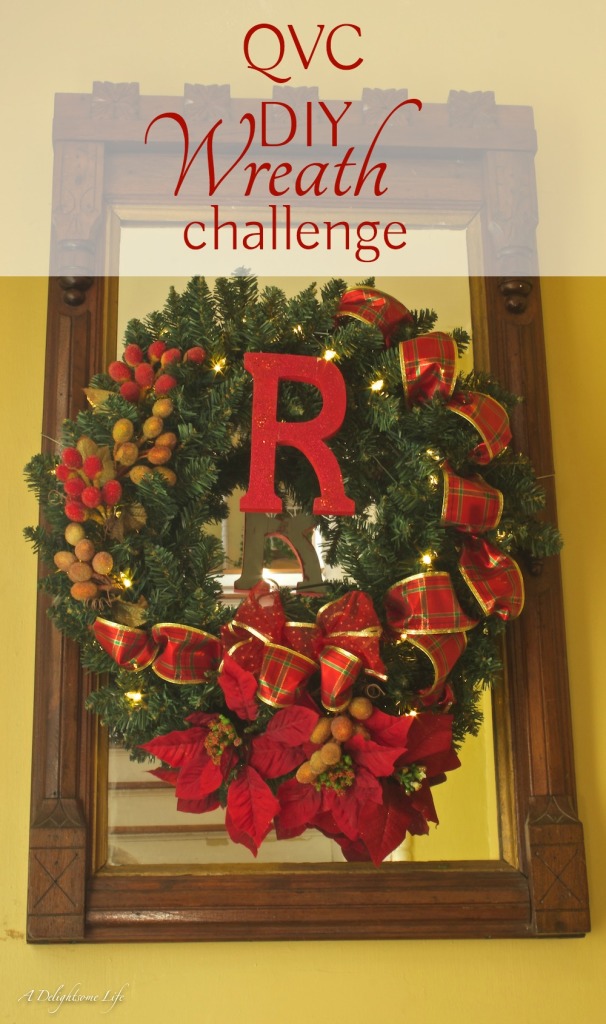 QVC Wreath DIY challenge