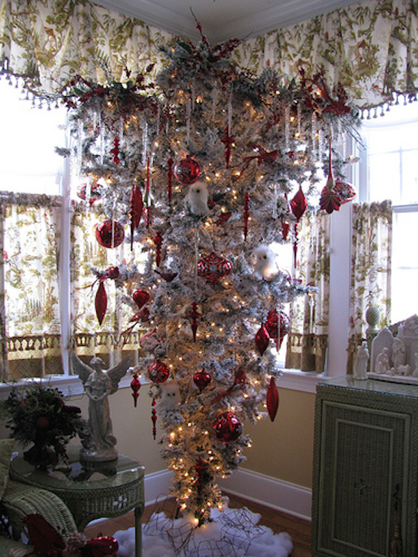 upsidedown Christmas tree