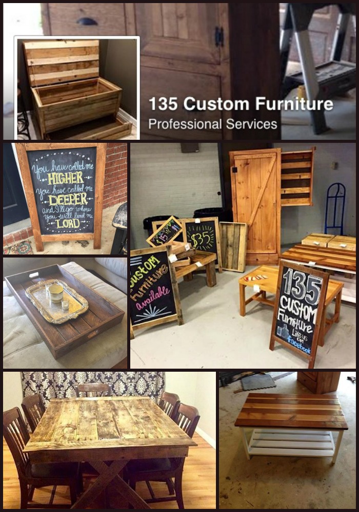 135 Custom Furniture collage