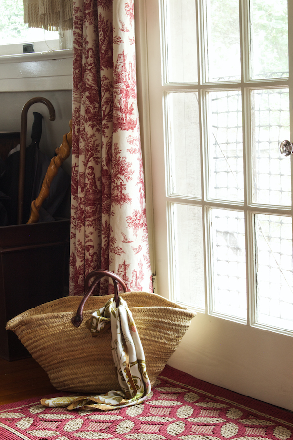 red toile curtains-5