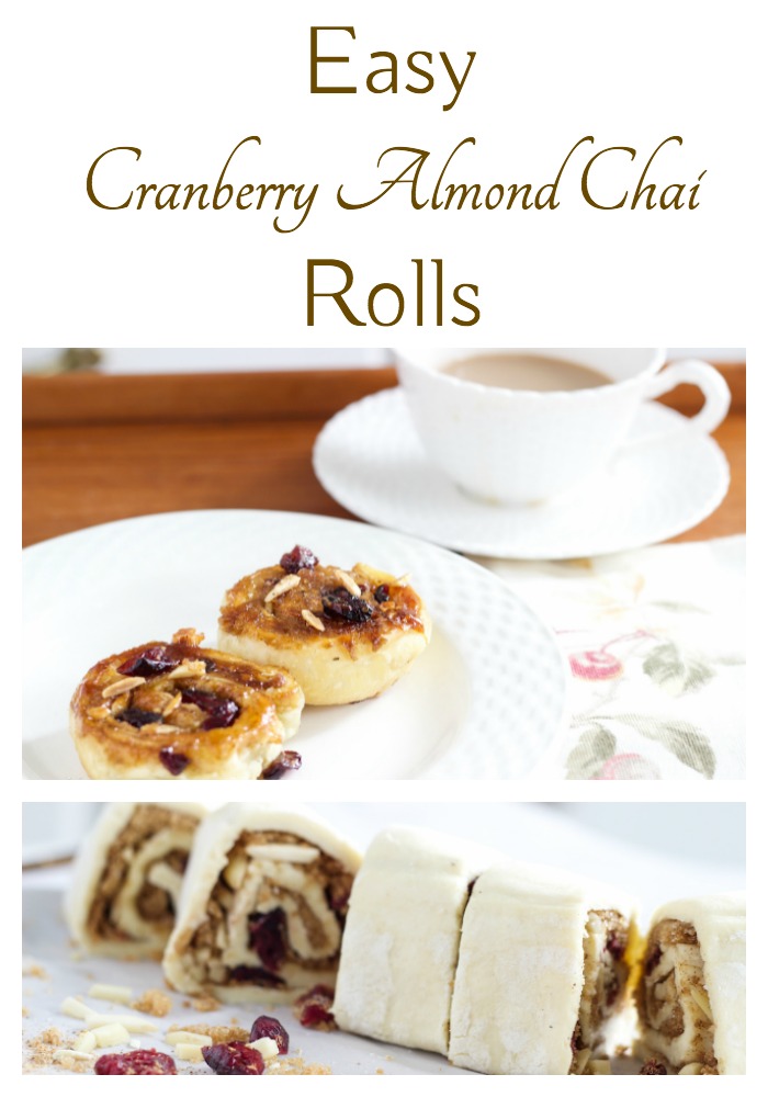 Easy Cranberry Almond Chai Rolls Pinterest