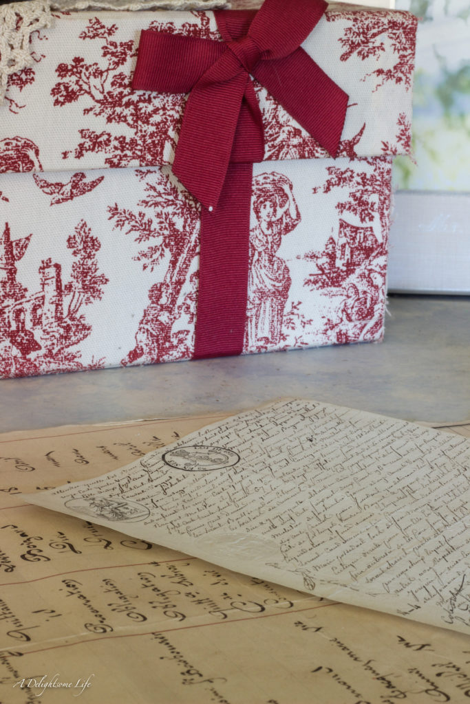 French Toile and Script-7