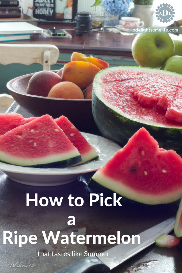 How to Pick a Ripe Watermelon