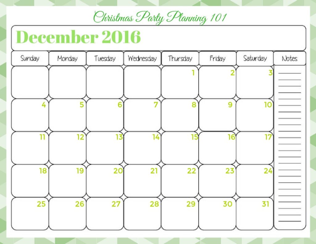 christmas-party-planning-101-december-2016-calendar