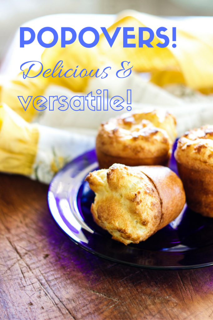 Popovers! We wanted to know just what are they! We found out they're eggy goodness and they are so versatile! We LOVE Popovers!