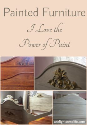 Painted Furniture. I Love the Awesome Power of Paint