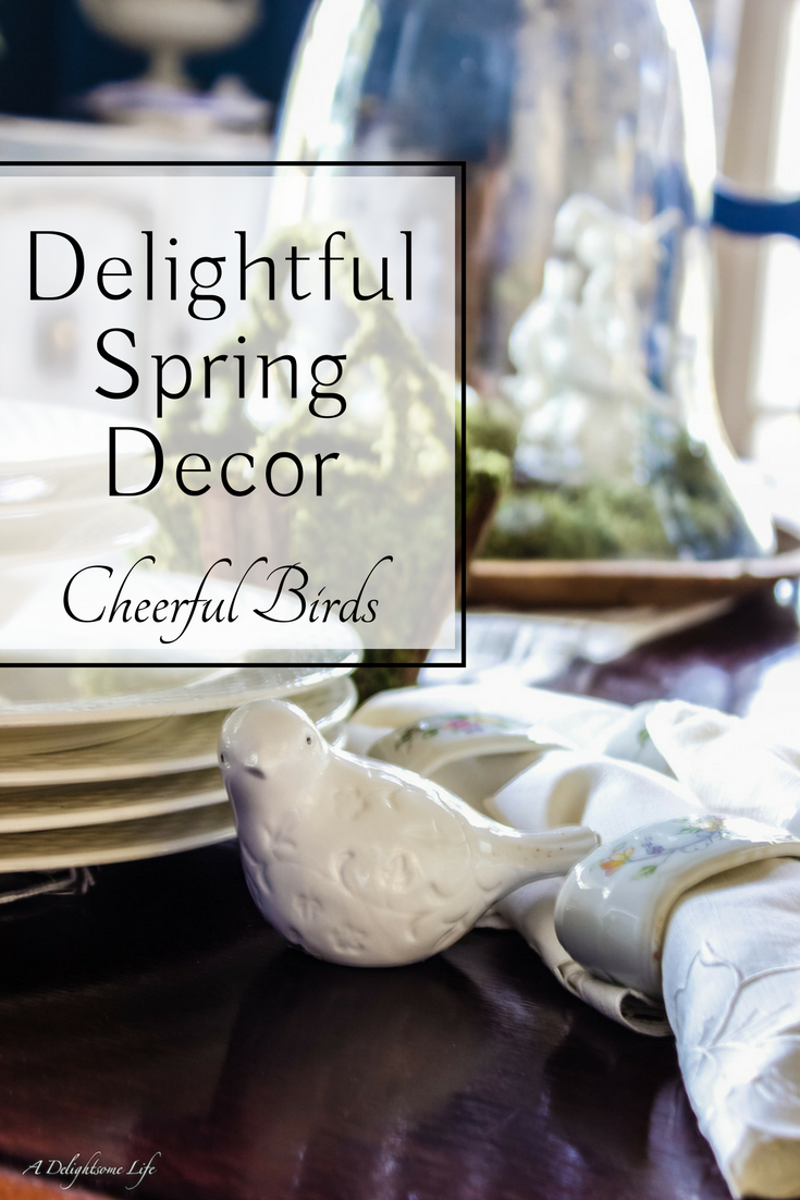 Delightful and Cheerful Spring Decor in the Dining Room