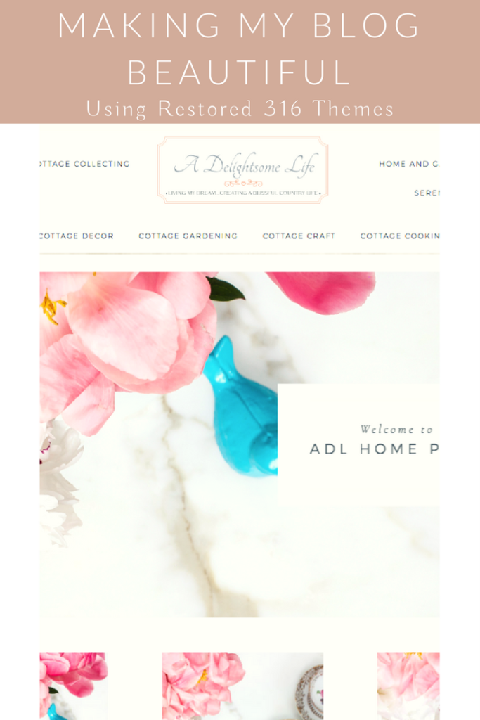 A Delightsome Life designed with Restored 316 website blog theme Refined