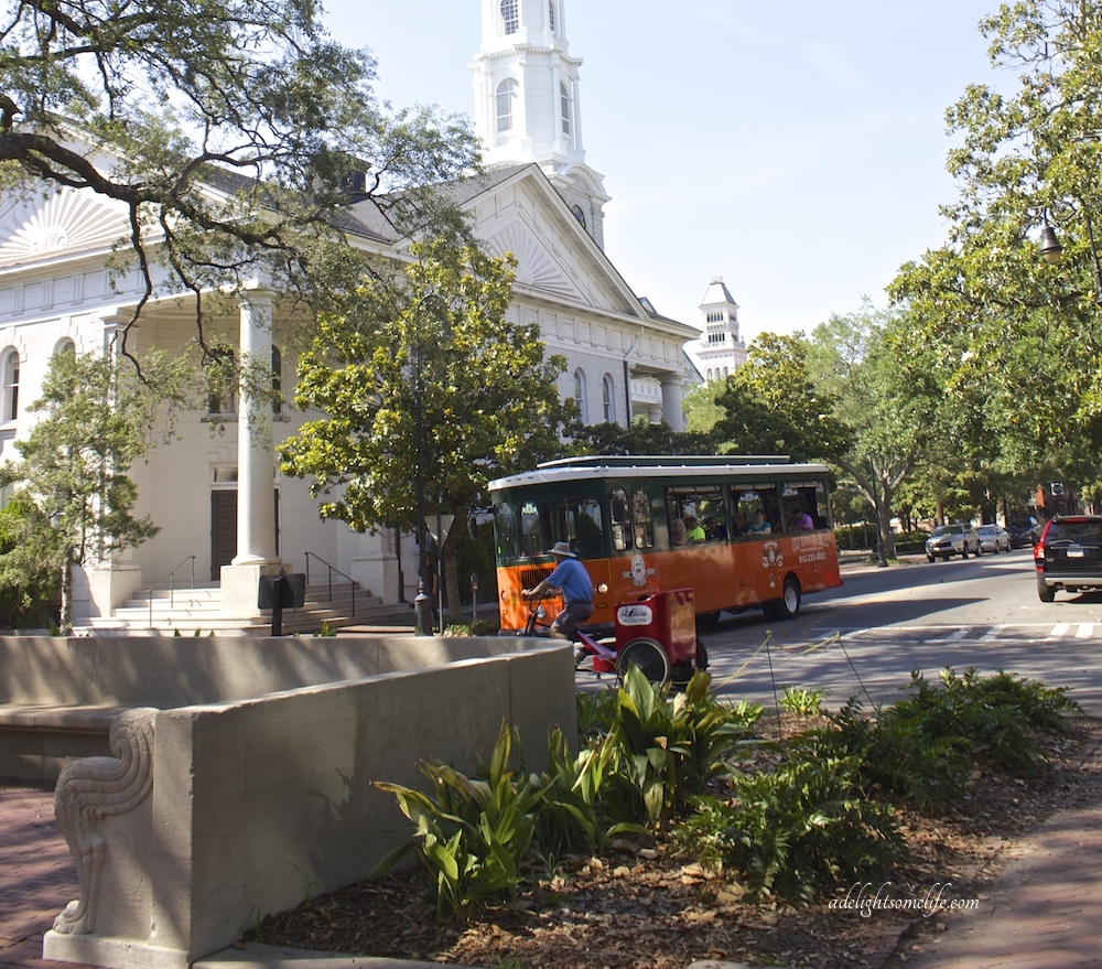 Trolley tours in Savannah Ga