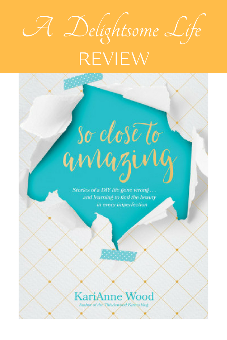 Review of book So Close to Amazing by KariAnne Wood