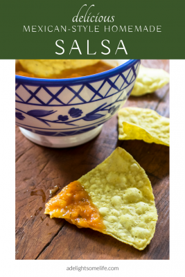 Delicious Mexican-Style Homemade Salsa