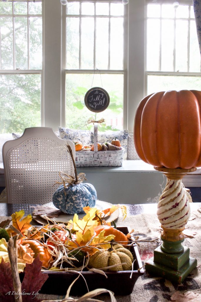 Just when do you decorate for fall? Check out the fall decor inspiration at A Delightsome Life