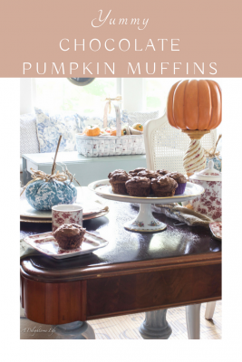 Yummy Light Chocolate Pumpkin Muffins for Your Tea Time