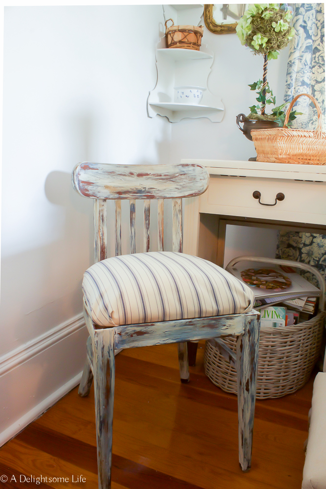 transformed little chair on A Delightsome Life