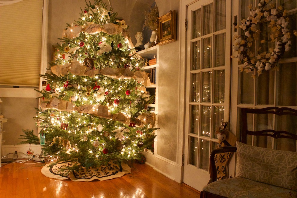 joyously finding and decorating the perfect Christmas tree 2017 on A Delightsome Life