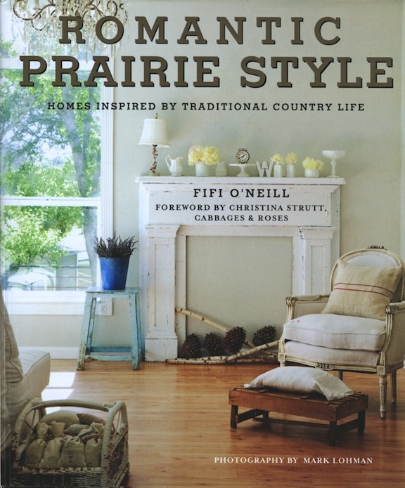Fifl O'Neill's book Romantic Prairie Cottage Style on A Delightsome Life