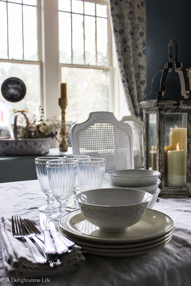 Neutral Winter Home Decor Blog Hop on A Delightsome Life - the winter light