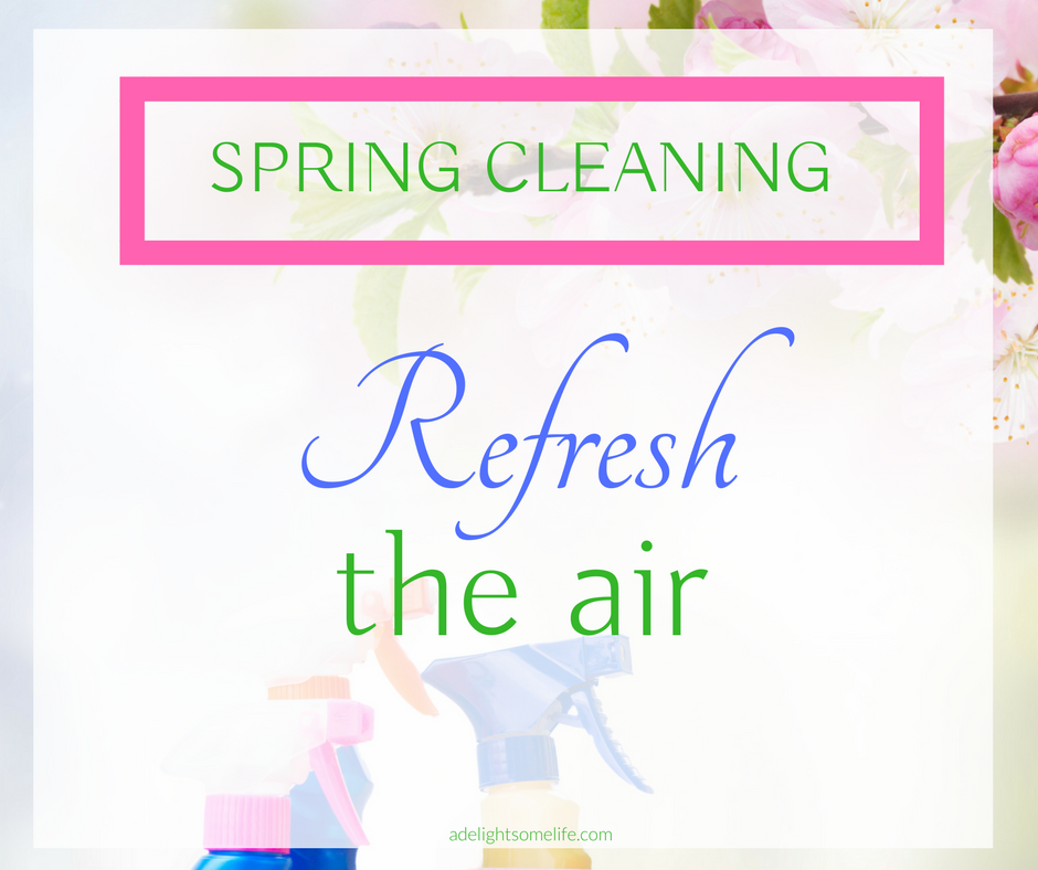 Spring Cleaning tips on A Delightsome LIfe