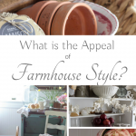I share my thoughts on why I think Farmhouse style is so popular on A Delightsome Life