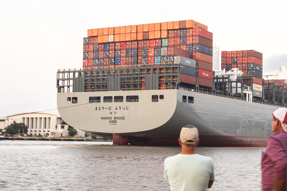 cargo ship Savannah Ga