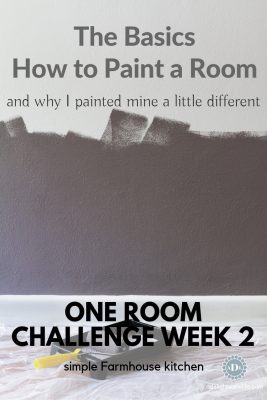 How to Paint a Room & Why I Did Mine This Way