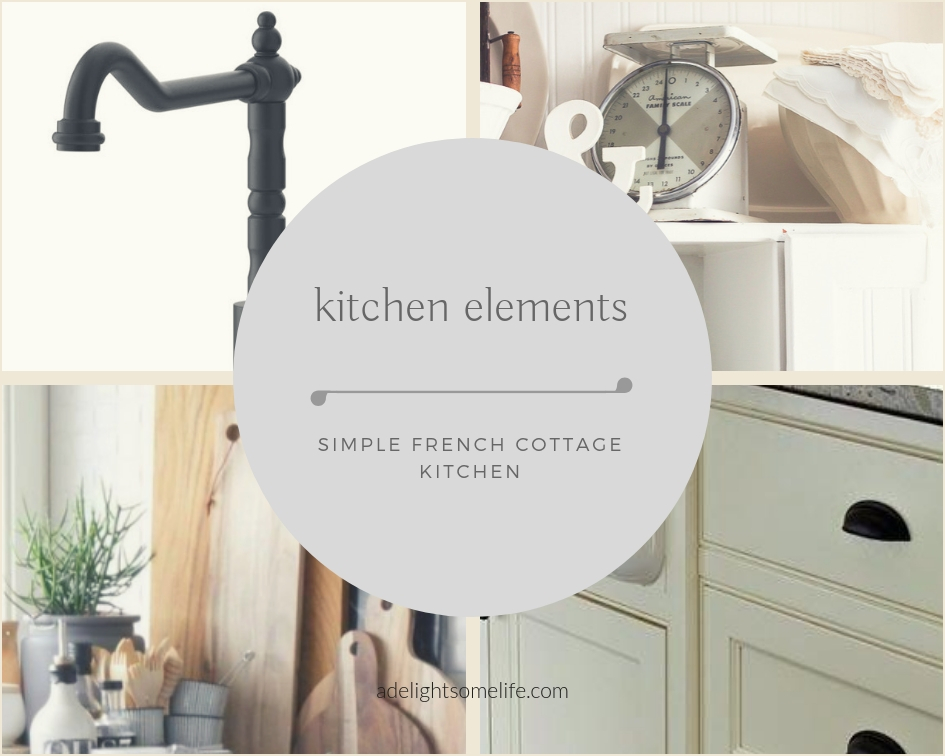 elements for a Farmhouse styled kitchen